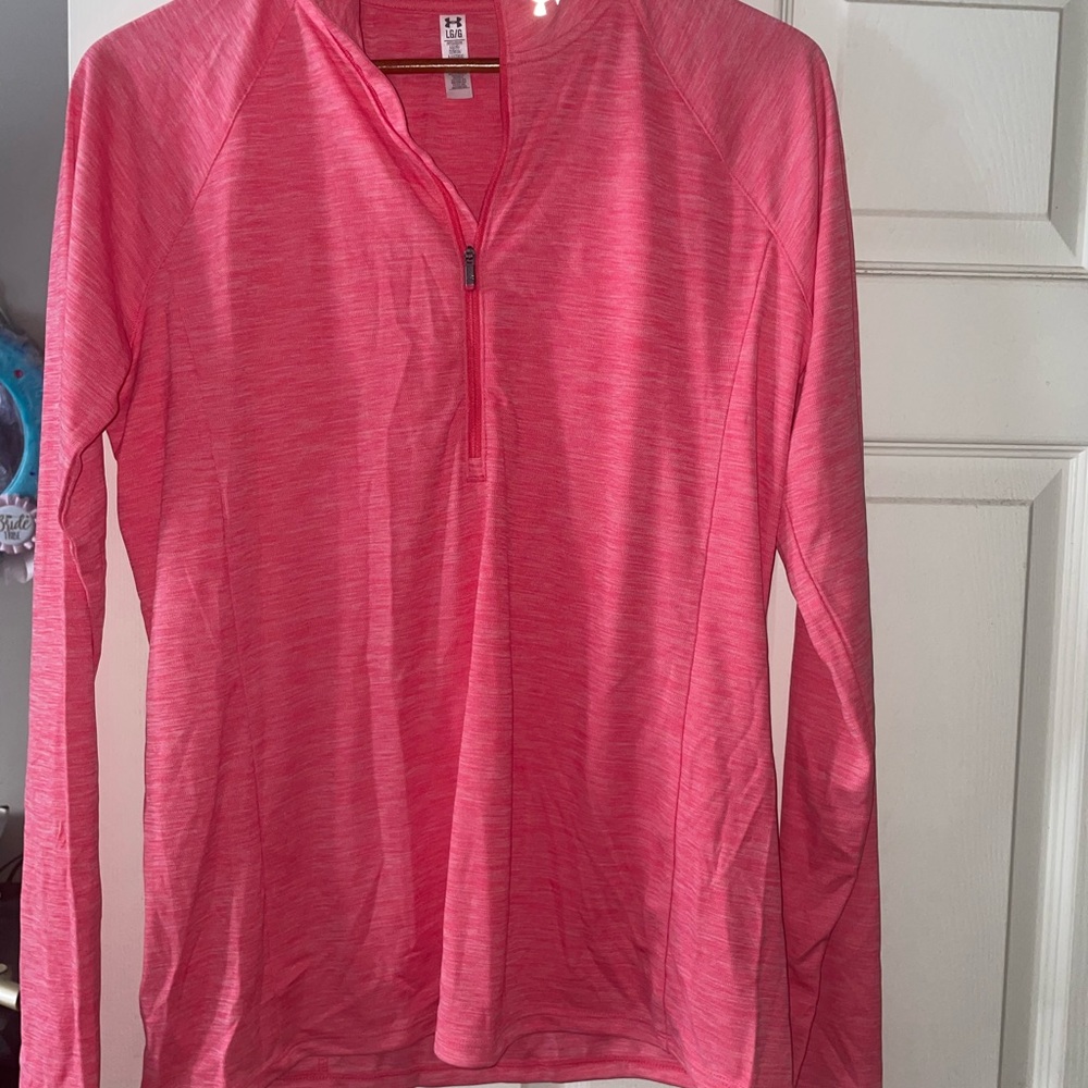 Under Armour Pink Long Sleeve Top